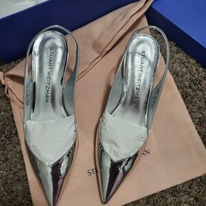 Stuart Weitzman Silver Women's Shoes